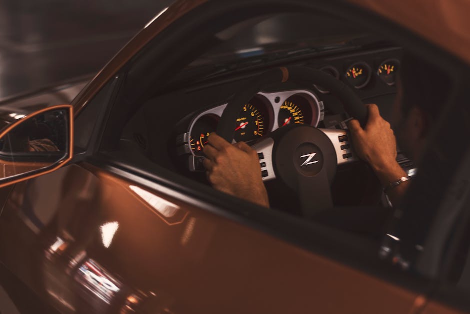 350Z 자동차 경고등