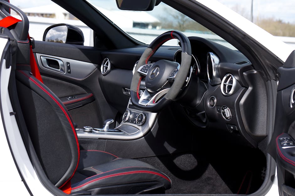 SLC 43 AMG 자동차 경고등